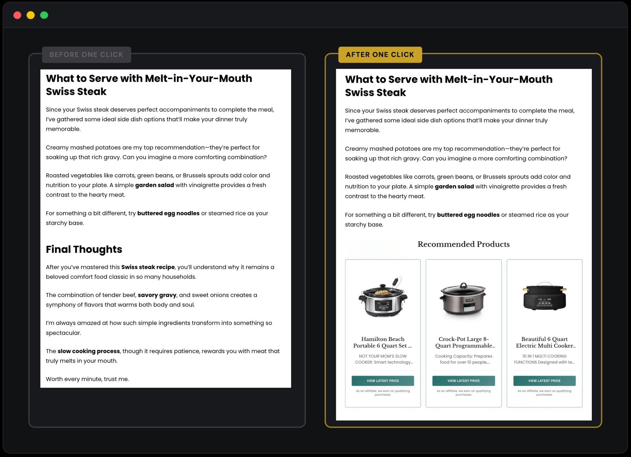 WP Wolfborn Loot before and after comparison